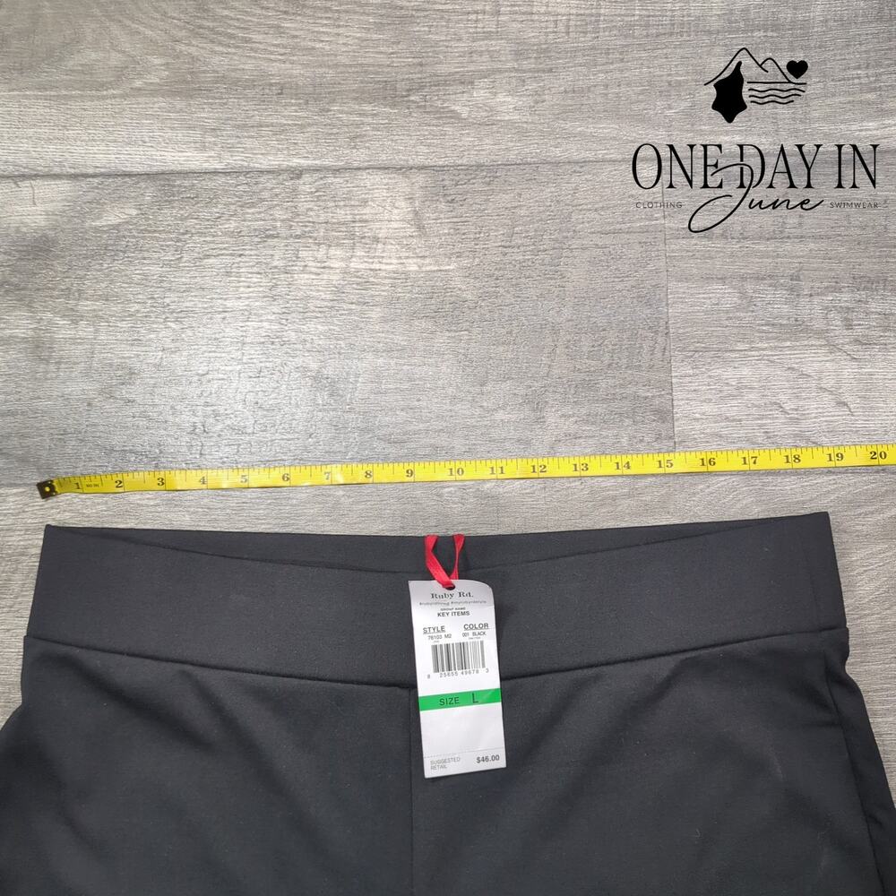 Ruby Rd. Pull On Pants Size L - Picture 3 of 6